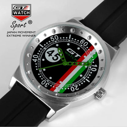 Top Brand GT Watch Men Watch Silicone Strap F1 Sport Watches Fashion Men's Watch Clock saat relogio masculino reloj hombre