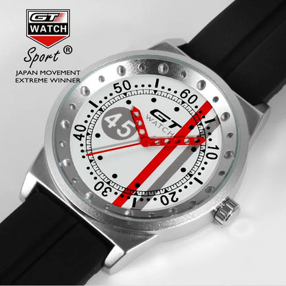 Top Brand GT Watch Men Watch Silicone Strap F1 Sport Watches Fashion Men's Watch Clock saat relogio masculino reloj hombre