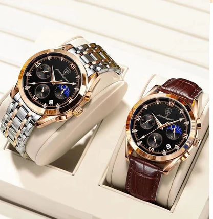 POEDAGAR Fashion Date Quartz Men Watches Top Brand Luxury Male Clock Sport Mens Wristwatch Fashion Waterproof Luminous Man Watch