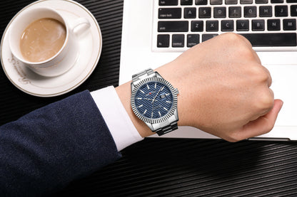 Top Watch Waterproof Business Men's Watch Trendy Fashion Steel Strap Watch High-end Quartz Watch