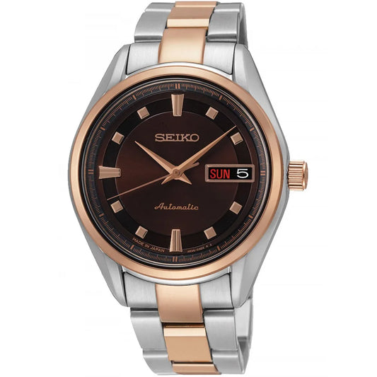 Seiko Presage Series Women's Mechanical Watch Japan Original 10 Bar Waterproof Metal Wristband Business Casual Watch