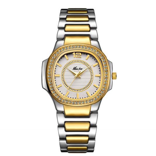 UTHAI w93 Montre Pour Femme Marque Diamant De Luxe Affaires Dames Montre-Bracelet Or Étanche Mode Femme Quartz Horloge Montres