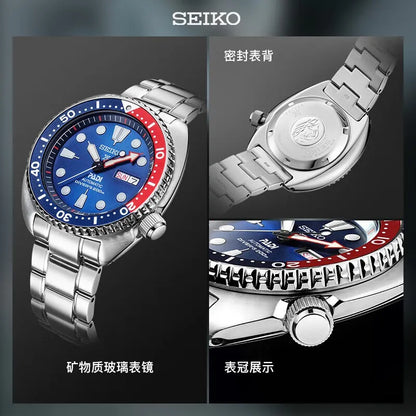 Original SEIKO Prospex Men Watch Automatic Mechanical Diver's 20Bar Waterproof Luminous Stainless Steel sports Watchs Japan