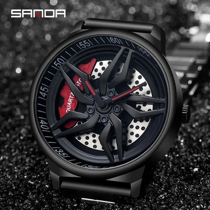 SANDA Luxury Mens Watches Top Brand Fashion Business Men’s Wristwatch Quartz Watch for Male Clock Relogio Masculino P1062