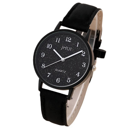 FASHION STARry SKY WOMEN'S QUARTZ WATCHES WITH LEATHER BAND