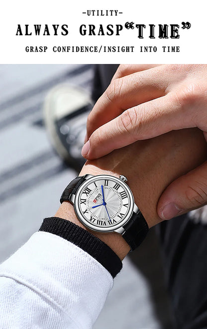 OFNS High end Brand Top 1508 Watch Steel Band Fashion Roman Scale dial Light Luxury Waterproof Women's Quartz Watch 2024