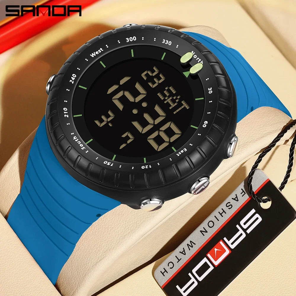 SANDA Brand Sport Watch for Man Waterproof Shockproof Digital Watches Watchpoint LTD