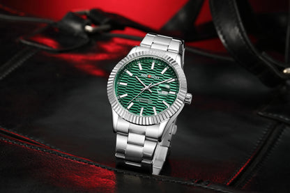 Top Watch Waterproof Business Men's Watch Trendy Fashion Steel Strap Watch High-end Quartz Watch