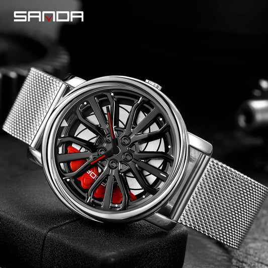 SANDA Man Watch Waterproof Luxury Men Fashion Elegant New In Men's Quartz Wristwatch Gift Clock Male Watch Hours Luxury Goods