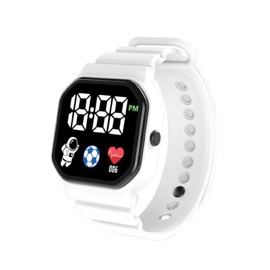 COUPLE'S UNISEX LED DIGITAL WATCHES WITH SILICONE BAND