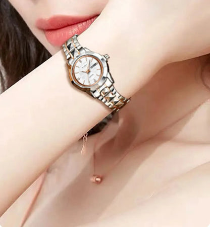 POEDAGAR Exquisite Minimalist Women Watch Luxury Fashion Stain Steel Ladies Waterproof Quartz Wristwatch Rose Gold Female Clock