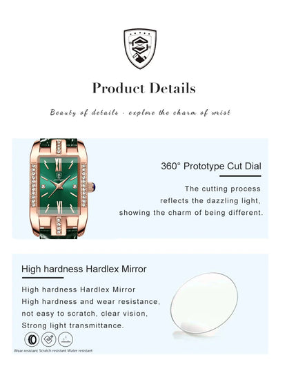 POEDAGAR Fashion Quartz Watch Female Luxury Elegant Clock Waterproof Leather Band Creative Diamond Women Watch Montre Femme Gift