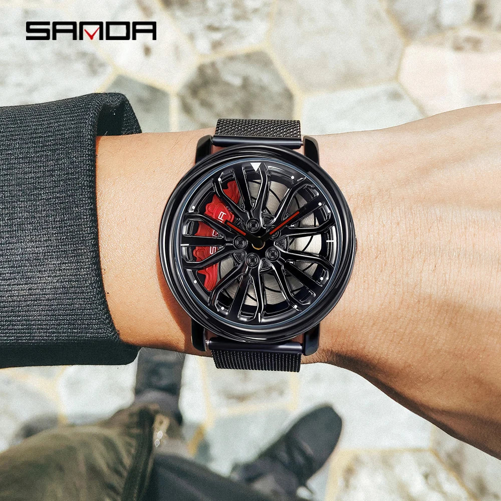 SANDA Man Watch Waterproof Luxury Men Fashion Elegant New In Men's Quartz Wristwatch Gift Clock Male Watch Hours Luxury Goods