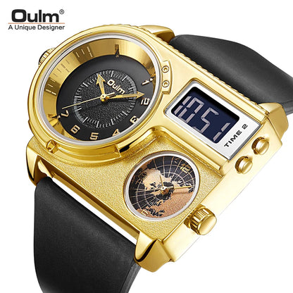 LUXURY STAINLESS STEEL CHRONOGRAPH WATCH FOR MEN