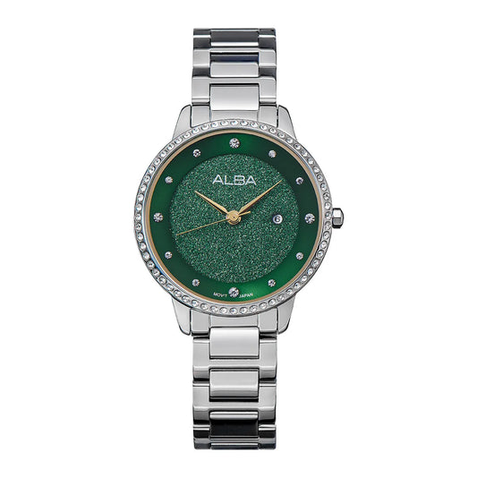 SEIKO ALBA Women's Quartz Ladies Watches Business Casual Simple Temperament Small Exquisite Women Watch Crystal Glass