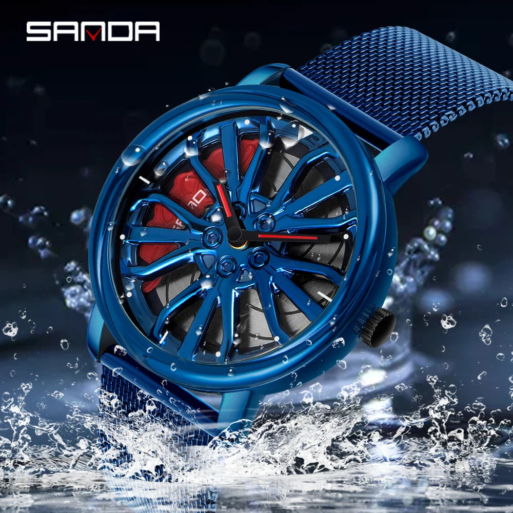 SANDA Man Watch Waterproof Luxury Men Fashion Elegant New In Men's Quartz Wristwatch Gift Clock Male Watch Hours Luxury Goods