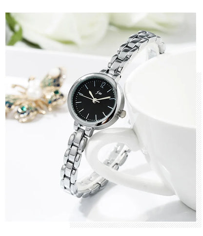 UTHAI W103 Women Fashion Quartz Watch Clock Minimalist College/High School Girls Wristwatch Female Metal Bracelet Watches Gift