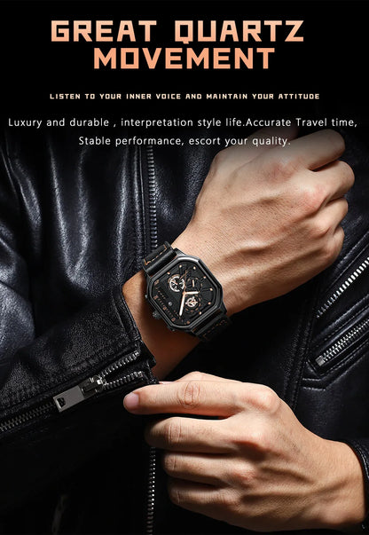 POEDAGAR Fashion Quartz Men Watches Top Brand Waterproof Luminous Chronograph Sports Watch Relogio Masculino reloj High Quality