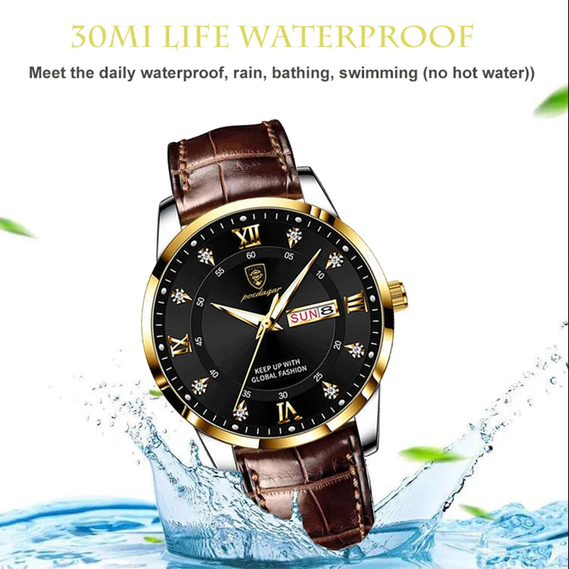 LUXURY SPORTS QUARTZ WATCH FOR MEN