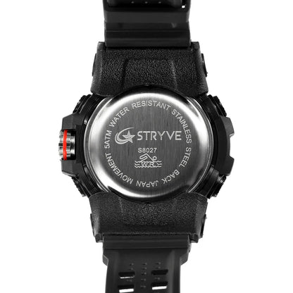 STRYVE MEN'S MULTIFUNCTIONAL WATCH MODEL 8027